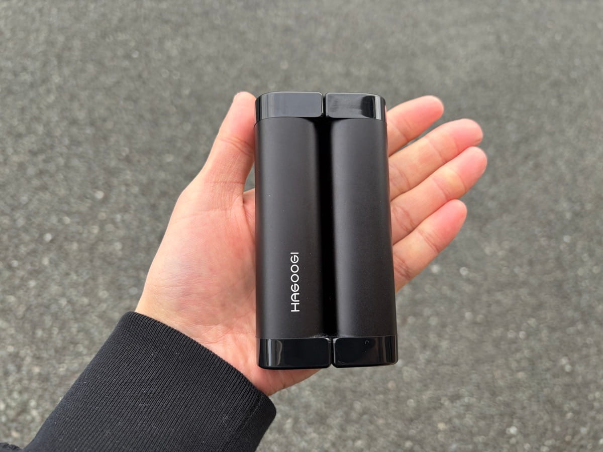 HAGOOGI充電式カイロを使用